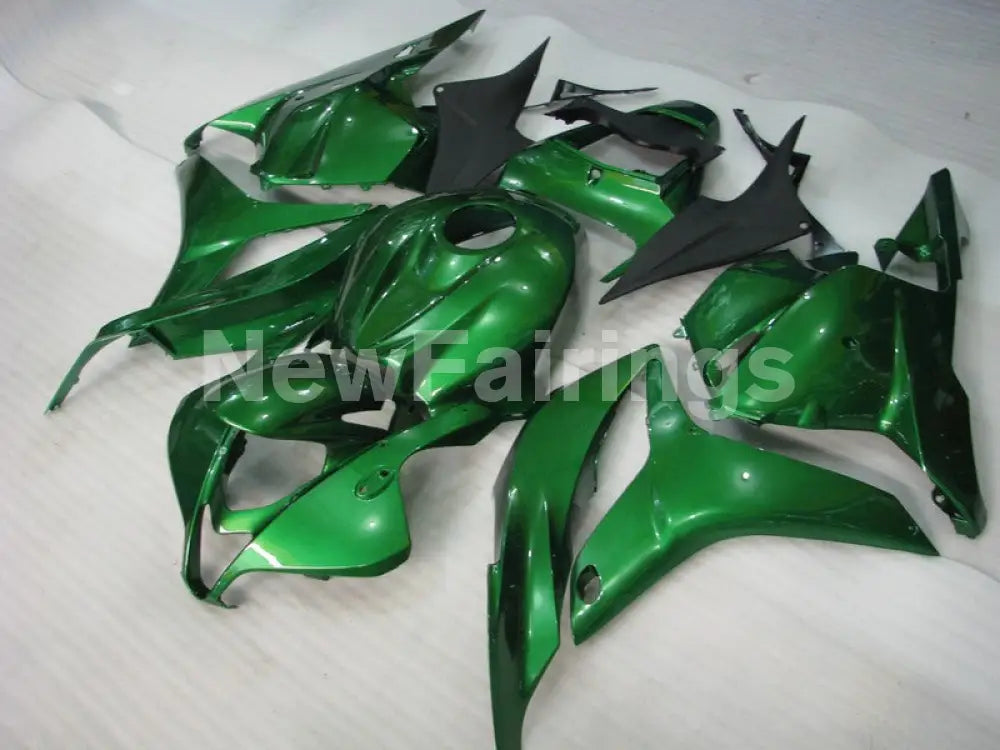 All Green No decals - CBR600RR 09-12 Fairing Kit - Vehicles