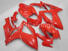 Cargar imagen en el visor de la galería, All Red No decals - GSX-R600 06-07 Fairing Kit - Vehicles &amp;