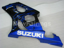 Cargar imagen en el visor de la galería, Black and Blue Flame - GSX - R1000 03 - 04 Fairing Kit