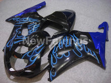 Cargar imagen en el visor de la galería, Black and Blue Flame - GSX-R750 00-03 Fairing Kit Vehicles
