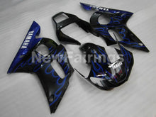 Cargar imagen en el visor de la galería, Black and Blue Flame - YZF-R6 98-02 Fairing Kit Vehicles &amp; Parts &gt; Vehicle Parts &amp; Accessories &gt; Motor Vehicle Parts &gt;