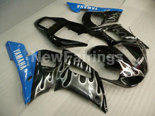 Cargar imagen en el visor de la galería, Black and Blue Grey Flame - YZF-R6 98-02 Fairing Kit Vehicles &amp; Parts &gt; Vehicle Parts &amp; Accessories &gt; Motor Vehicle