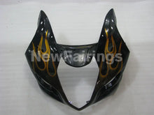 Cargar imagen en el visor de la galería, Black and Golden Flame - GSX - R1000 03 - 04 Fairing Kit