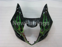 Cargar imagen en el visor de la galería, Black and Green Flame - GSX - R1000 03 - 04 Fairing Kit