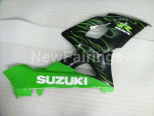 Cargar imagen en el visor de la galería, Black and Green Flame - GSX - R1000 05 - 06 Fairing Kit