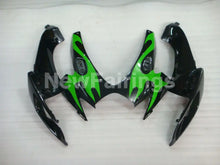 Cargar imagen en el visor de la galería, Black and Green Flame - GSX-R750 06-07 Fairing Kit Vehicles