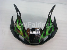 Cargar imagen en el visor de la galería, Black and Green Flame - YZF-R6 98-02 Fairing Kit Vehicles &amp; Parts &gt; Vehicle Parts &amp; Accessories &gt; Motor Vehicle Parts &gt;