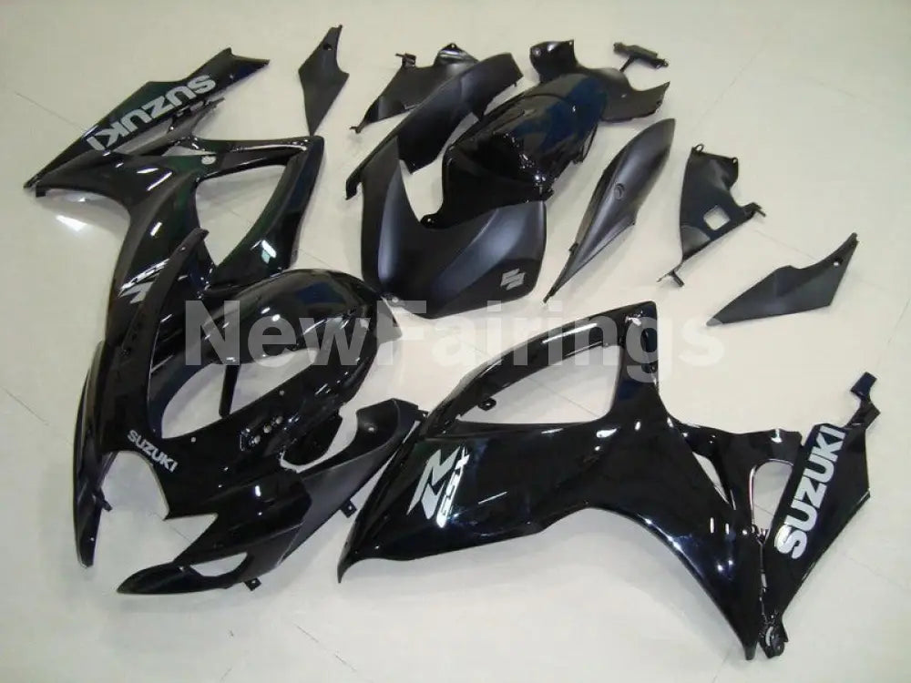 Black and Matte Factory Style - GSX-R750 06-07 Fairing Kit