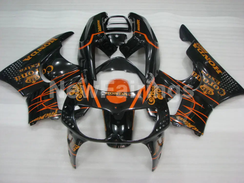 Black and Orange Corona - CBR 900 RR 94-95 Fairing Kit -