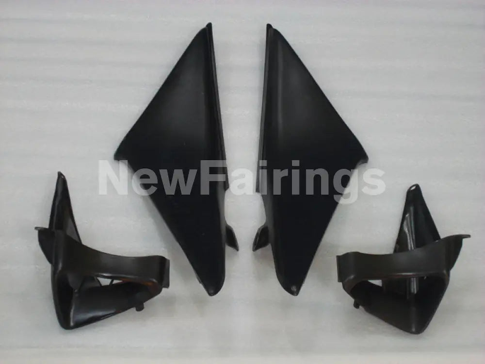 Black and Orange Fire - CBR600RR 03-04 Fairing Kit -