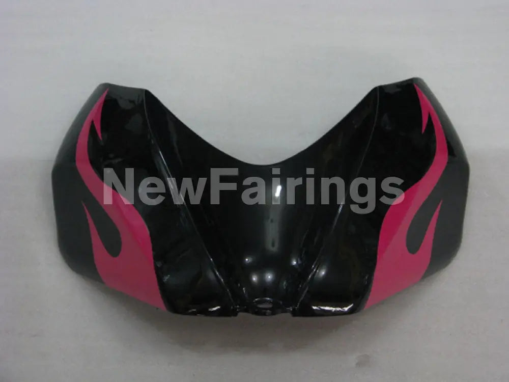 Black and Pink Flame - GSX-R600 06-07 Fairing Kit -