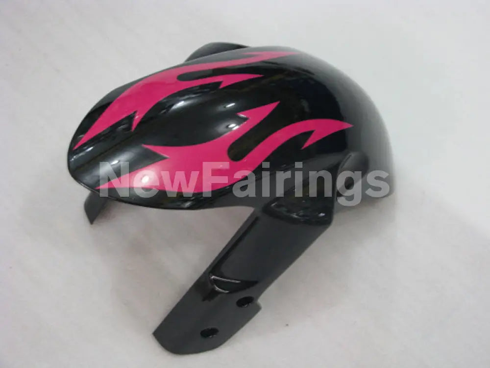 Black and Pink Flame - GSX-R600 06-07 Fairing Kit -