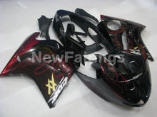 Cargar imagen en el visor de la galería, Black and Red Flame - CBR 1100 XX 96-07 Fairing Kit -