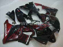 Cargar imagen en el visor de la galería, Black and Red Flame - CBR 919 RR 98-99 Fairing Kit -