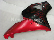 Cargar imagen en el visor de la galería, Black and Red Flame - CBR 954 RR 02-03 Fairing Kit -