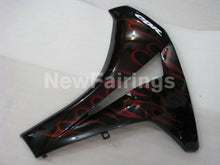 Cargar imagen en el visor de la galería, Black and Red Flame - CBR1000RR 08-11 Fairing Kit - Vehicles