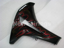 Cargar imagen en el visor de la galería, Black and Red Flame - CBR1000RR 08-11 Fairing Kit - Vehicles