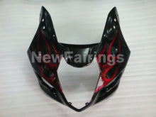 Cargar imagen en el visor de la galería, Black and Red Flame - GSX - R1000 03 - 04 Fairing Kit