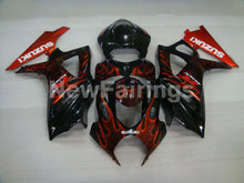 Cargar imagen en el visor de la galería, Black and Red Flame - GSX - R1000 07 - 08 Fairing Kit