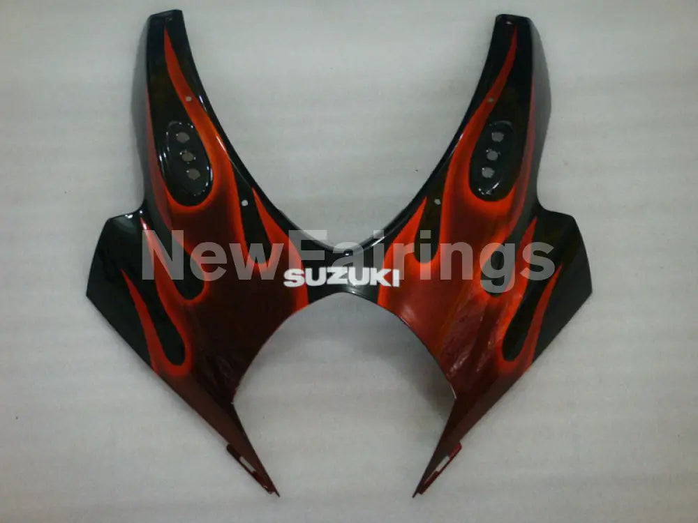 Black and Red Flame - GSX - R1000 07 - 08 Fairing Kit