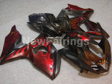 Cargar imagen en el visor de la galería, Black and Red Flame - GSX - R1000 09 - 16 Fairing Kit