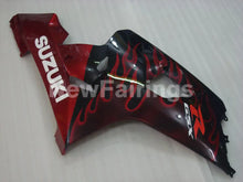 Cargar imagen en el visor de la galería, Black and Red Flame - GSX-R600 04-05 Fairing Kit - Vehicles