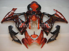 Cargar imagen en el visor de la galería, Black and Red Flame - GSX-R750 06-07 Fairing Kit Vehicles &amp;