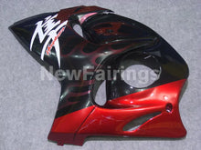 Cargar imagen en el visor de la galería, Black and Red Flame - GSX1300R Hayabusa 08-20 Fairing Kit