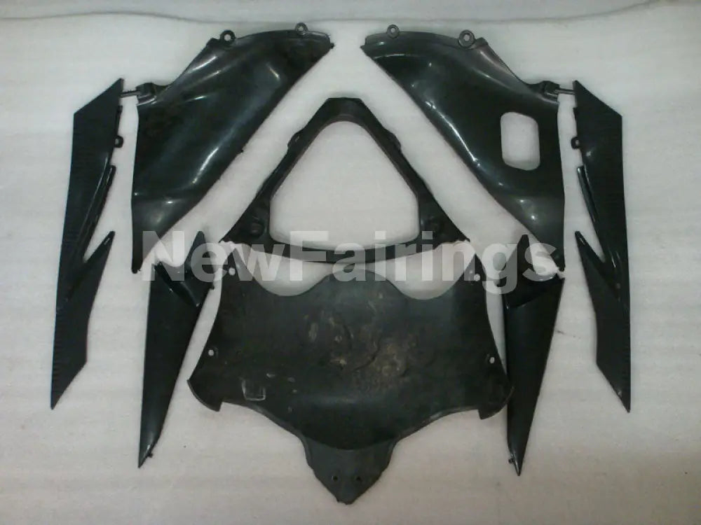 Black and White Dark Dog - GSX-R600 08-10 Fairing Kit