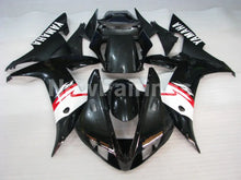 Cargar imagen en el visor de la galería, Black and White Factory Style - YZF-R1 02-03 Fairing Kit