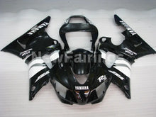 Cargar imagen en el visor de la galería, Black and White Factory Style - YZF-R1 98-99 Fairing Kit