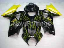 Cargar imagen en el visor de la galería, Black and Yellow Flame - GSX - R1000 07 - 08 Fairing Kit