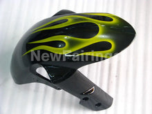 Cargar imagen en el visor de la galería, Black and Yellow Flame - GSX-R600 06-07 Fairing Kit -