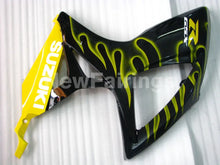 Cargar imagen en el visor de la galería, Black and Yellow Flame - GSX-R600 06-07 Fairing Kit -