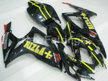 Cargar imagen en el visor de la galería, Black and Yellow Rizla - GSX-R600 06-07 Fairing Kit