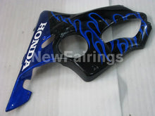 Cargar imagen en el visor de la galería, Black and Blue Flame - CBR600 F4i 01-03 Fairing Kit -