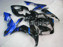 Cargar imagen en el visor de la galería, Black and Blue Flame - YZF-R1 04-06 Fairing Kit - Vehicles