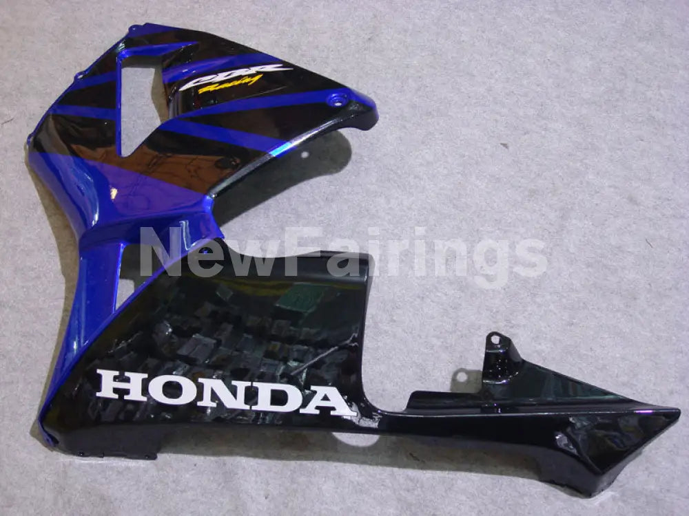 Black and Deep Blue Factory Style - CBR600RR 03-04 Fairing