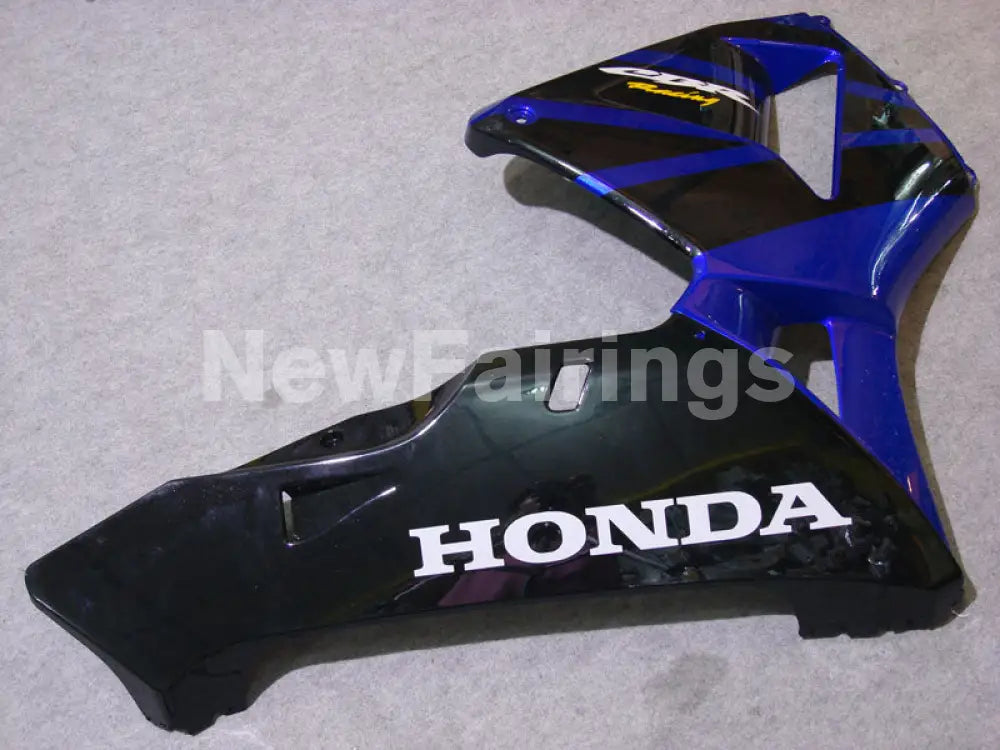 Black and Deep Blue Factory Style - CBR600RR 03-04 Fairing