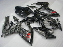 Cargar imagen en el visor de la galería, Black and Grey Flame - GSX-R600 06-07 Fairing Kit -