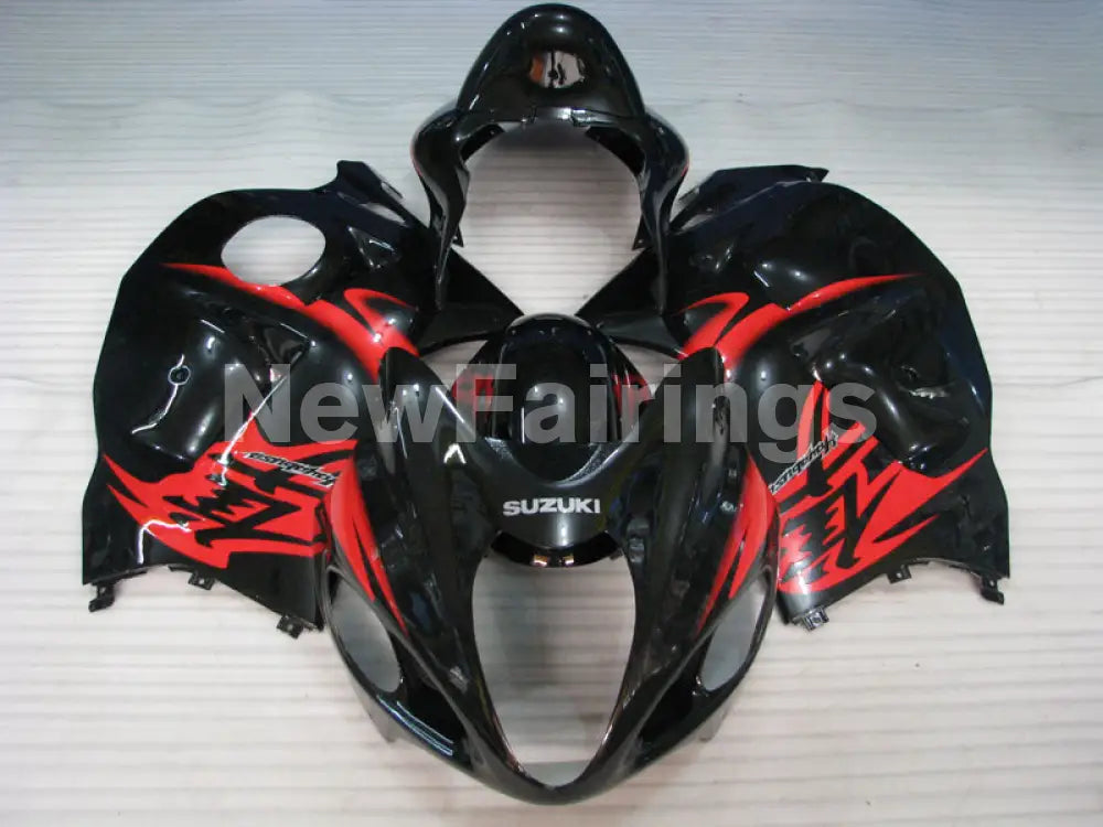 Black Red Factory Style - GSX1300R Hayabusa 99-07 Fairing