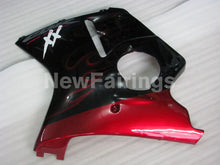 Cargar imagen en el visor de la galería, Black Red Flame - CBR 1100 XX 96-07 Fairing Kit - Vehicles &amp;