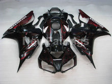 Cargar imagen en el visor de la galería, Black and Red Flame - CBR1000RR 06-07 Fairing Kit - Vehicles