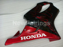 Cargar imagen en el visor de la galería, Black and Red Flame - CBR600 F4i 01-03 Fairing Kit -