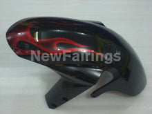 Cargar imagen en el visor de la galería, Black and Red Flame - GSX-R600 04-05 Fairing Kit - Vehicles