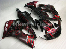 Cargar imagen en el visor de la galería, Black and Red Flame - GSX-R750 96-99 Fairing Kit - Vehicles