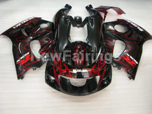 Cargar imagen en el visor de la galería, Black and Red Flame - GSX-R750 96-99 Fairing Kit - Vehicles