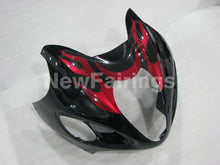 Cargar imagen en el visor de la galería, Black Red Flame - GSX1300R Hayabusa 99-07 Fairing Kit