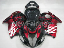 Cargar imagen en el visor de la galería, Black Red Flame - GSX1300R Hayabusa 99-07 Fairing Kit