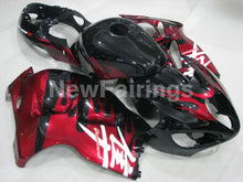 Cargar imagen en el visor de la galería, Black Red Flame - GSX1300R Hayabusa 99-07 Fairing Kit